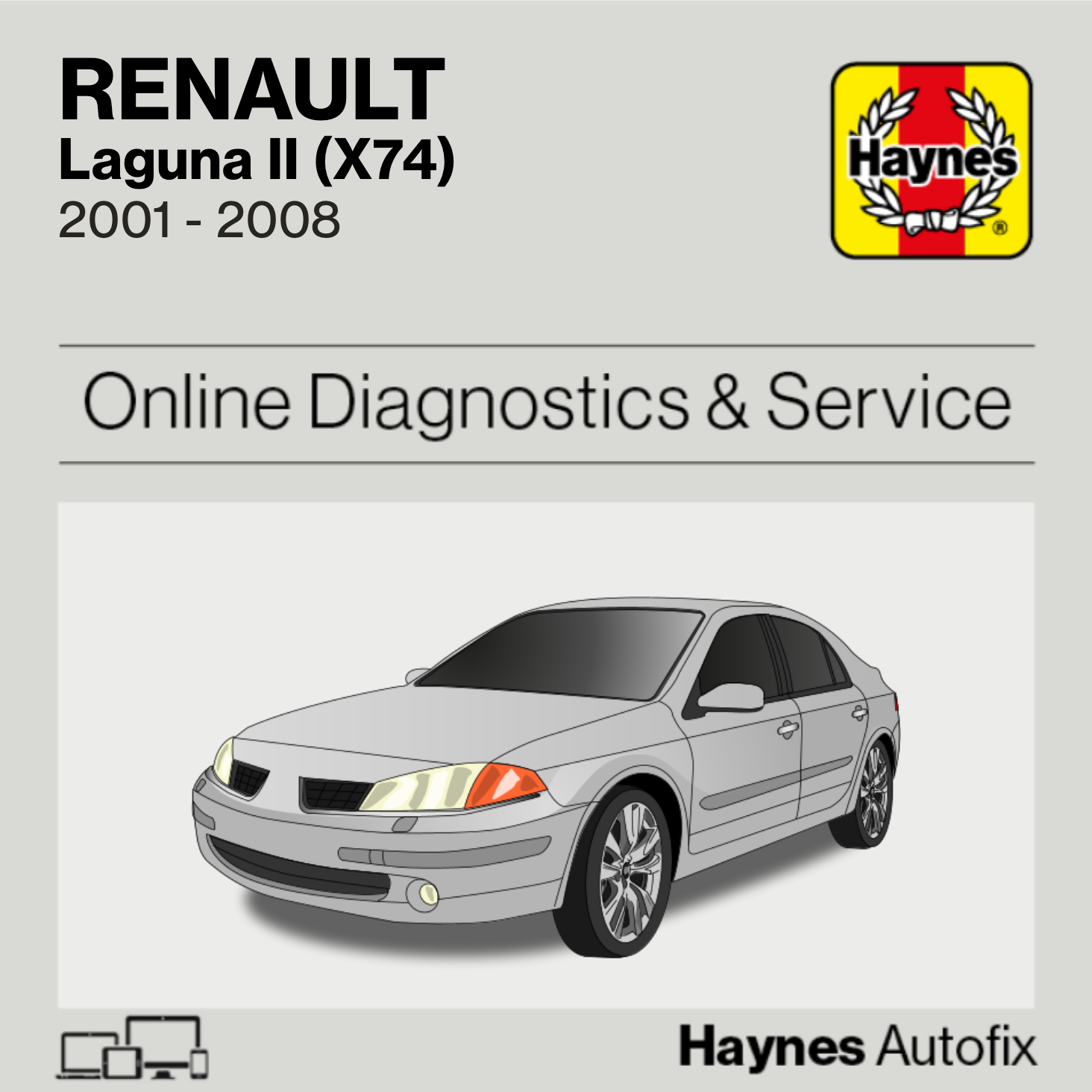 Renault Laguna II (X74) 2001 to 2008 Haynes Online Diagnostics & Service Guide