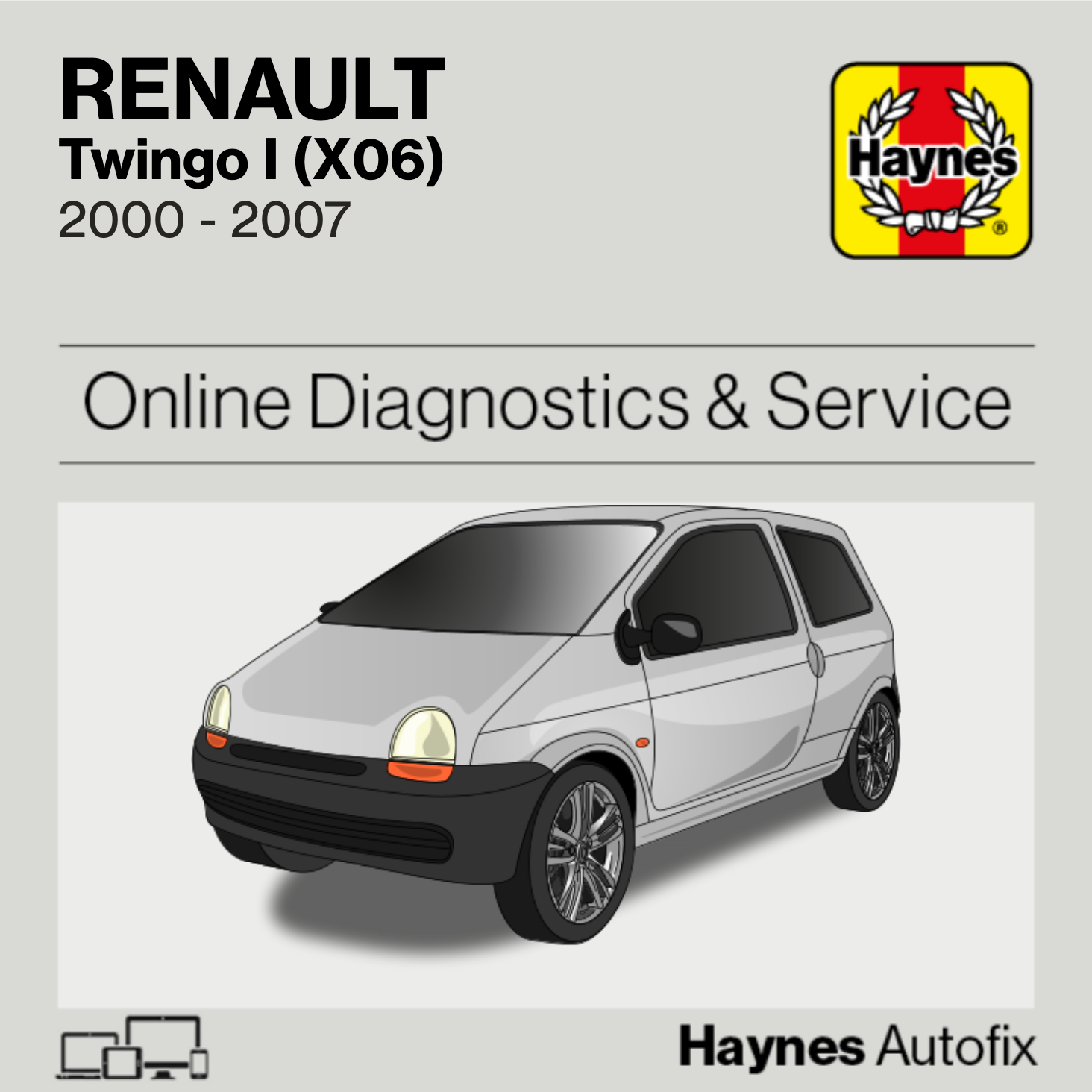Renault Twingo I (X06) 2000 to 2007 Haynes Online Diagnostics & Service Guide