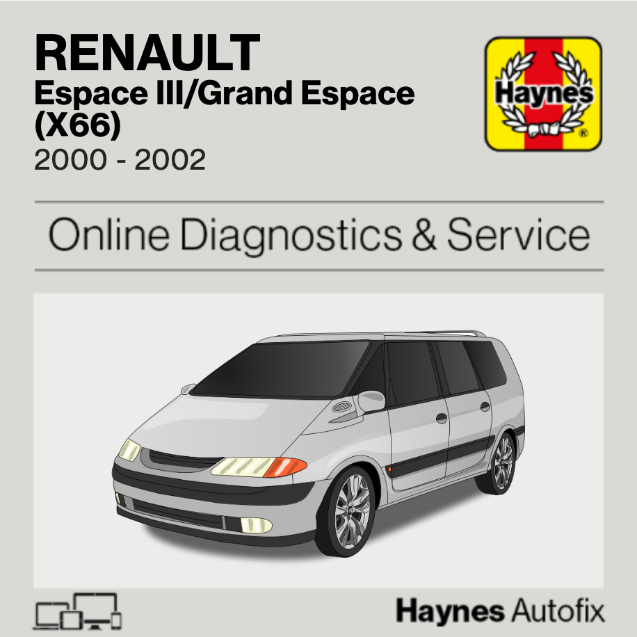 Renault Espace III/Grand Espace (X66) 2000 to 2002 Haynes Online Diagnostics & Service Guide