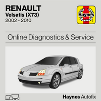 Renault Velsatis (X73) 2002 to 2010 Haynes Online Diagnostics & Service Guide