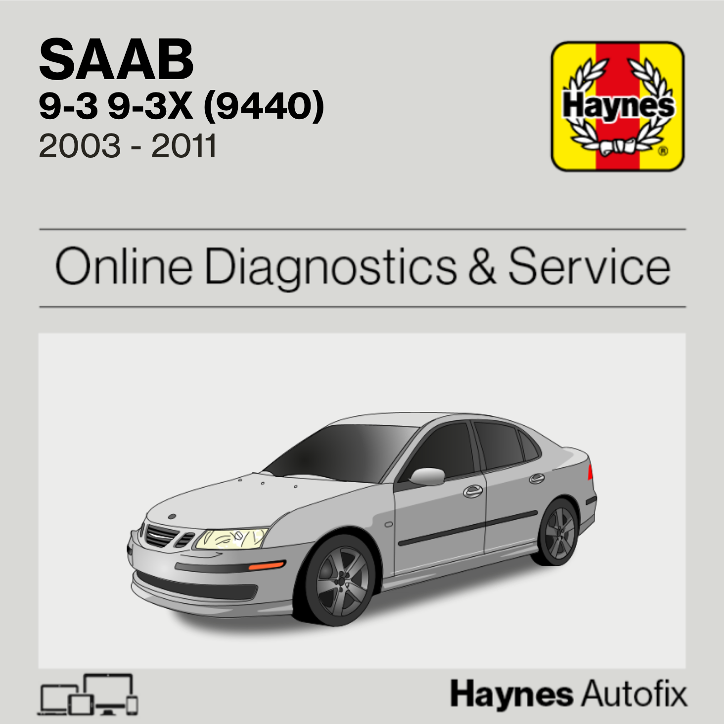 Saab 9-3 9-3X (9440) 2003 to 2011 Haynes Online Diagnostics & Service Guide
