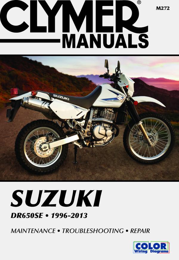 Suzuki DR650 Series Motorcycle (1996-2019) Service Repair Manual