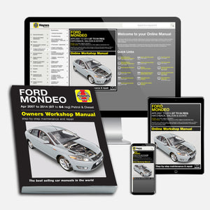 DIY Maintenance & Repair Manuals for Ford Mondeo Cars