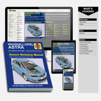 Vauxhall/Opel Astra (Dec 2009-2013) Haynes Repair Manual