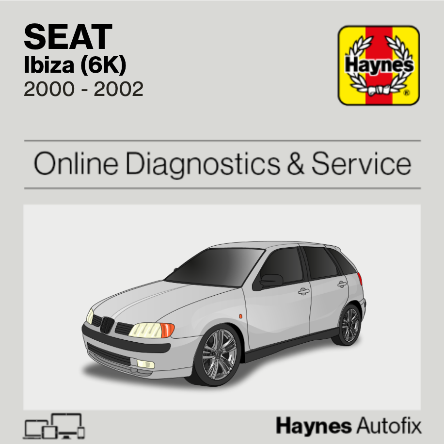 Seat Ibiza (6K) 2000 to 2002 Haynes Online Diagnostics & Service Guide