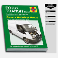 Ford Transit Diesel (2006-2013) Haynes Repair Manual