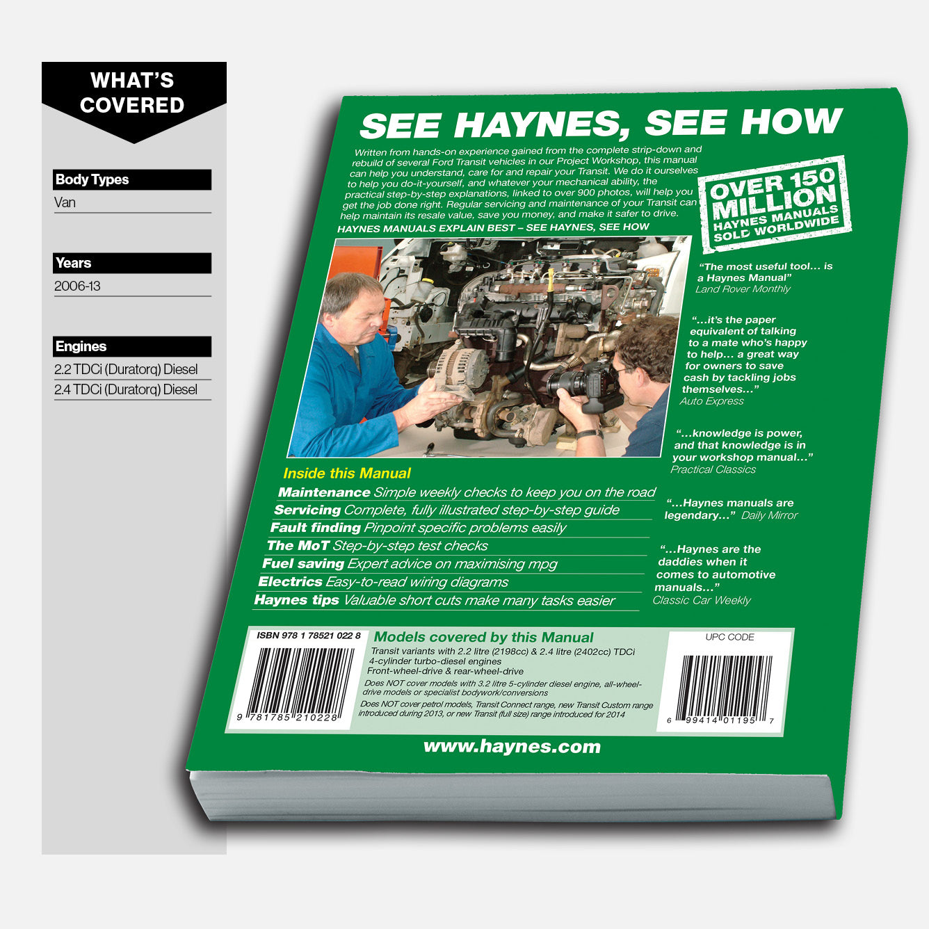 Ford Transit Diesel owners workshop manual