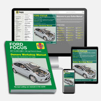Ford Focus Petrol & Diesel (2011-2014) Haynes Repair Manual Bundle