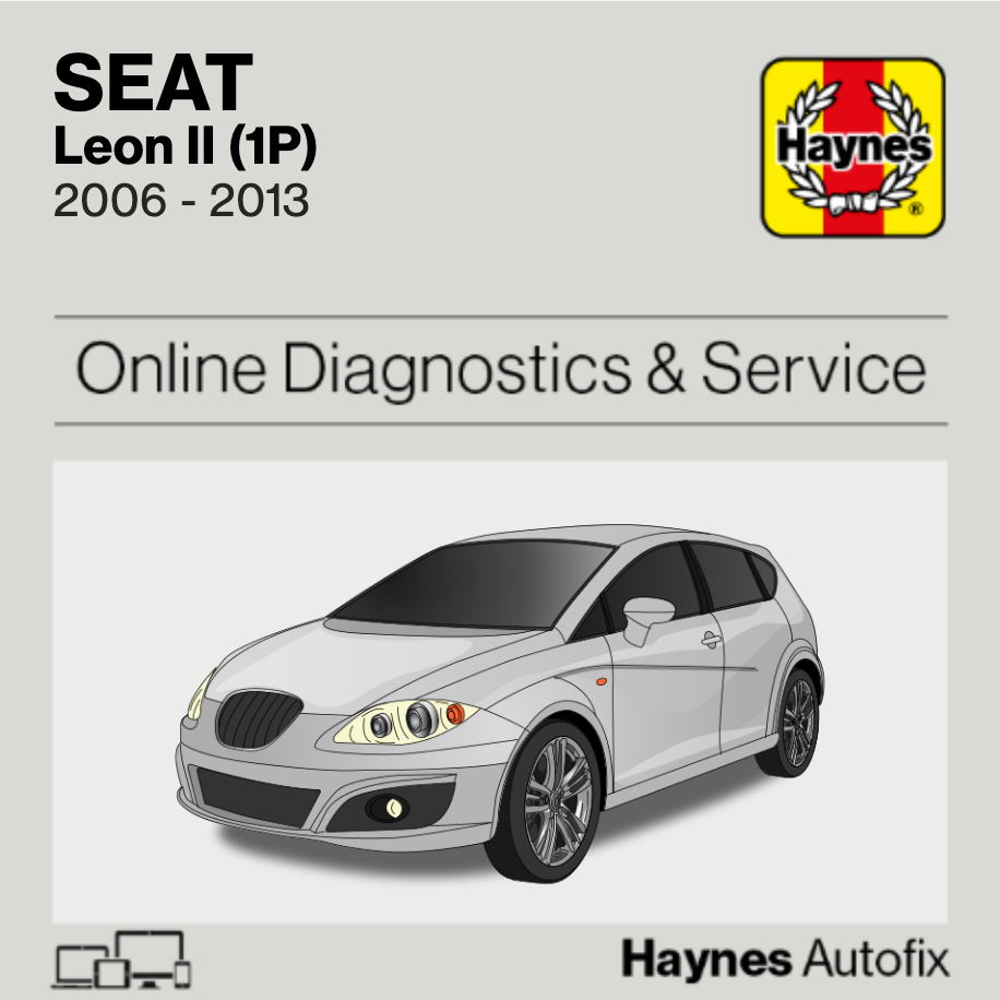 Seat Leon II (1P) 2006 to 2013 Haynes Online Diagnostics & Service Guide