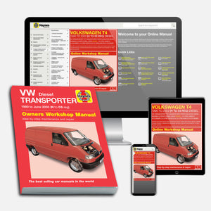 DIY Maintenance & Repair Manuals for Volkswagen Transporter T4 Cars