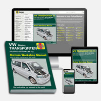 Volkswagen T5 Transporter (July 2003-2015) Haynes Repair Manual Bundle