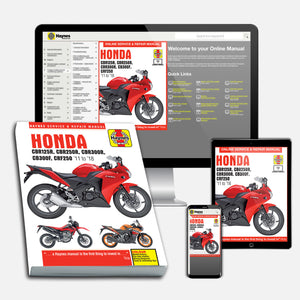 DIY Maintenance & Repair Manuals for Honda CBR 125R Motorcycles