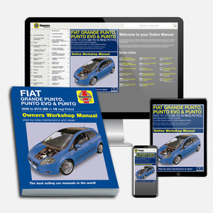 DIY Maintenance & Repair Manuals for Fiat Grande Punto Cars