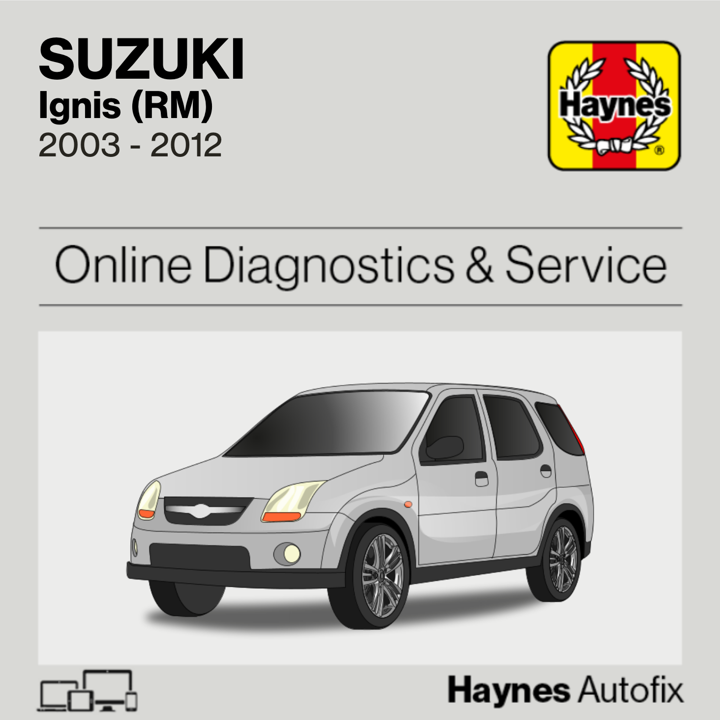 Suzuki Ignis (RM) 2003 to 2012 Haynes Online Diagnostics & Service Guide