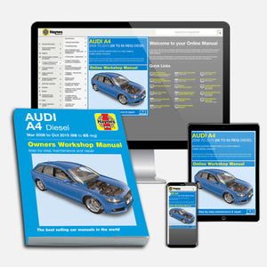 DIY Maintenance & Repair Manuals for Audi A4 /-Allroad Cars