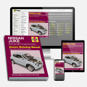 DIY Maintenance & Repair Manuals for Nissan Juke Cars