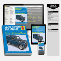Land Rover Defender Diesel (Feb 2007-2016) 56 to 16 Haynes Repair Manual