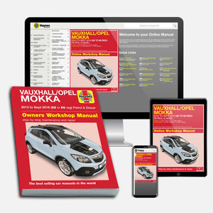 DIY Maintenance & Repair Manuals for Vauxhall Mokka /-X Cars