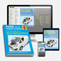 Ford Transit Custom Diesel (2013-Nov 2017) 62 to 67 Haynes Repair Manual Bundle