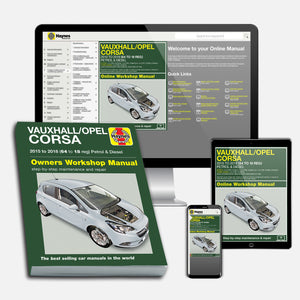 DIY Maintenance & Repair Manuals for Vauxhall Corsa E Cars
