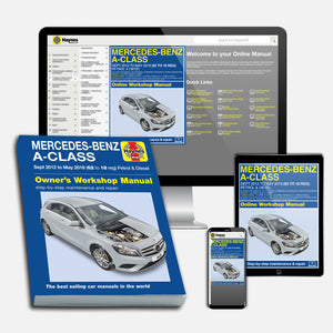 DIY Maintenance & Repair Manuals for Mercedes-Benz A Cars