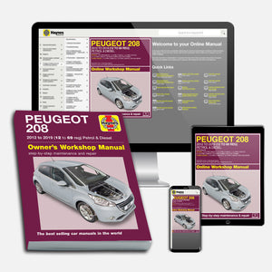DIY Maintenance & Repair Manuals for Peugeot 208 Cars