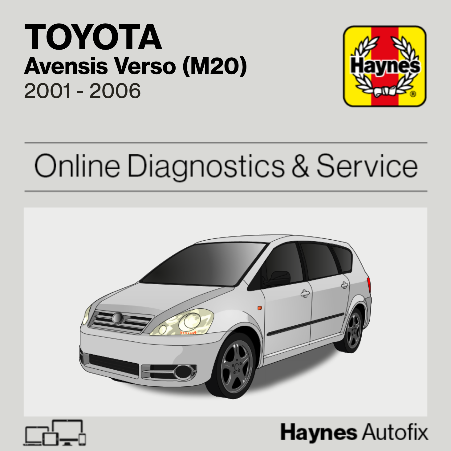 Toyota Avensis Verso (M20) 2001 to 2006 Haynes Online Diagnostics & Service Guide