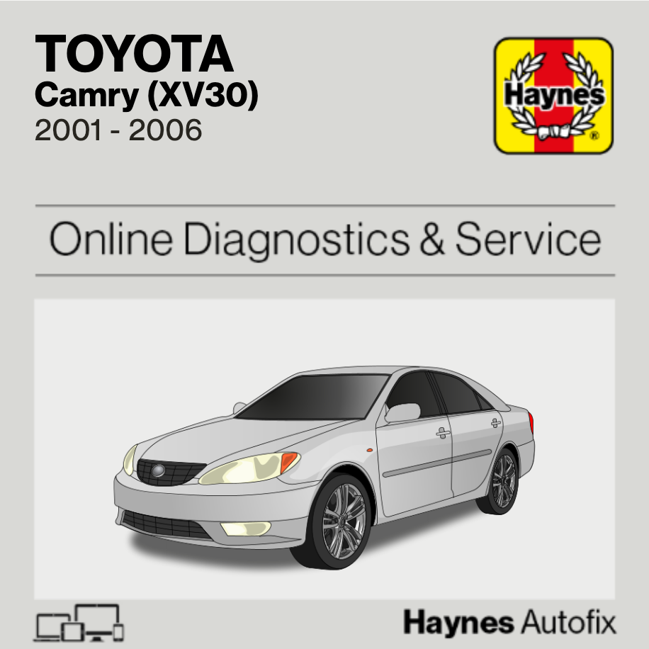 Toyota Camry (XV30) 2001 to 2006 Haynes Online Diagnostics & Service Guide