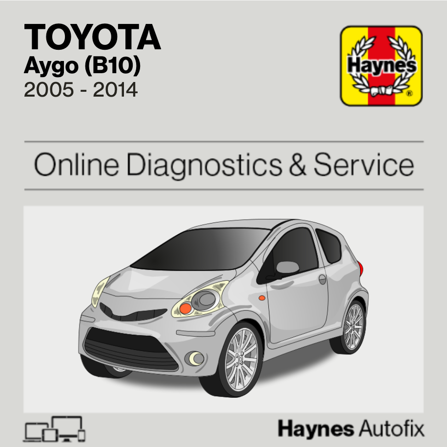 Toyota Aygo (B10) 2005 to 2014 Haynes Online Diagnostics & Service Guide