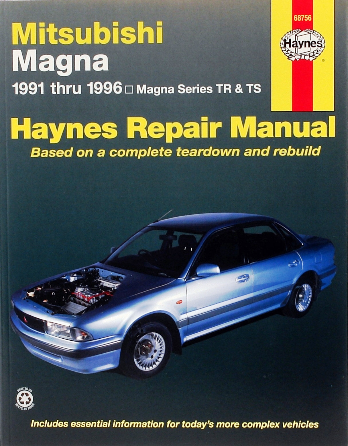 Mitsubishi Magna (1991-1996) Haynes Repair Manual (AUS)