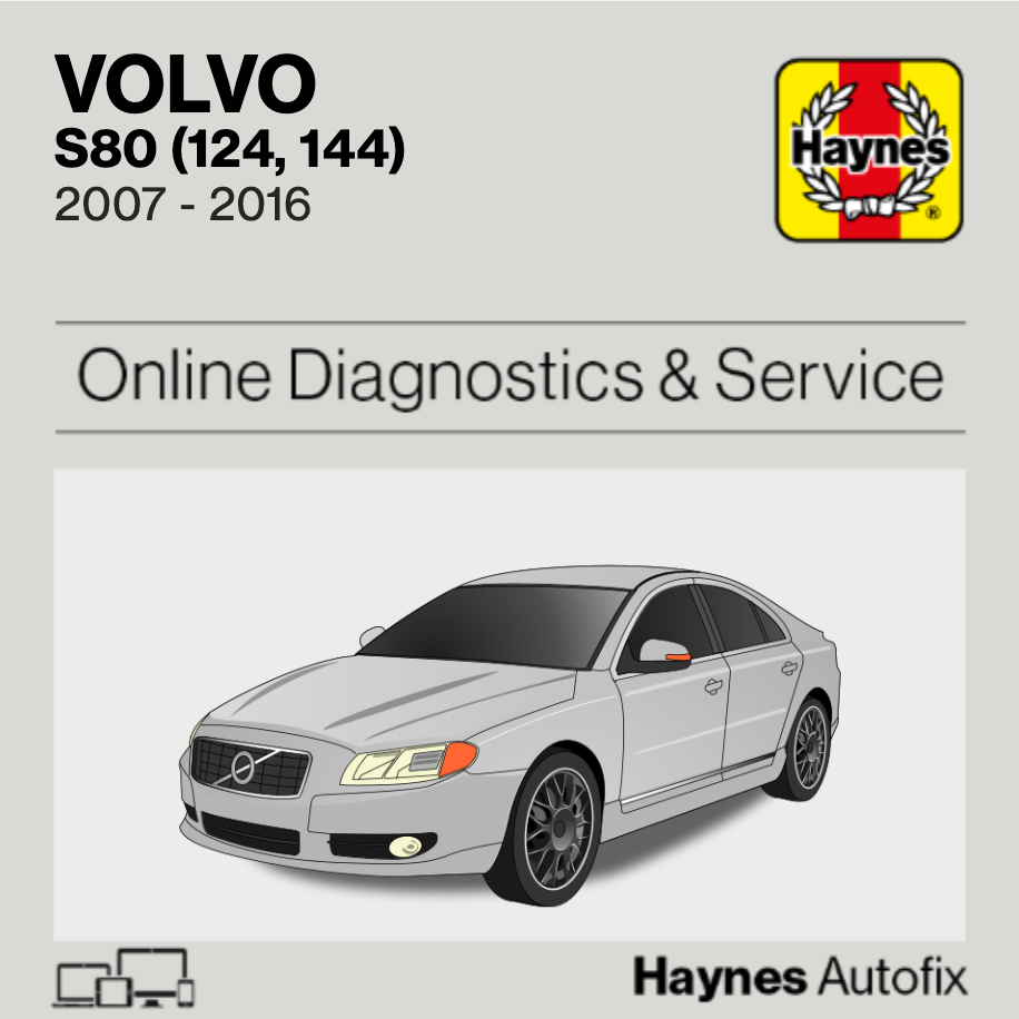 Volvo S80 (124, 144) 2007 to 2016 Haynes Online Diagnostics & Service Guide