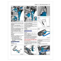 Technical diagram and text from a vehicle repair manual on body electrical system
