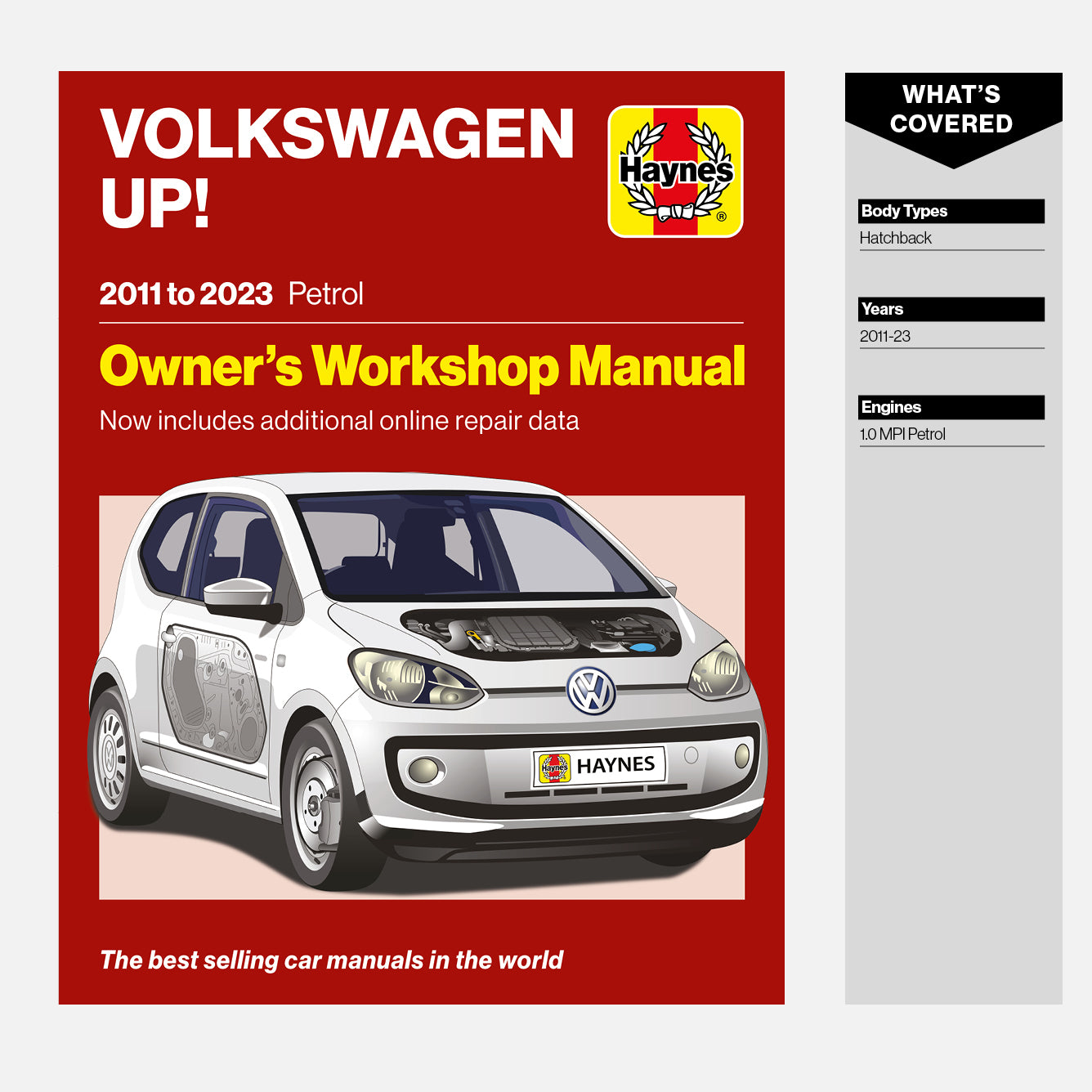 Volkswagen Up! (2011 to 2023) Petrol Haynes Repair Manual