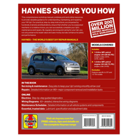 Volkswagen Up! (2011 to 2023) Petrol Haynes Repair Manual