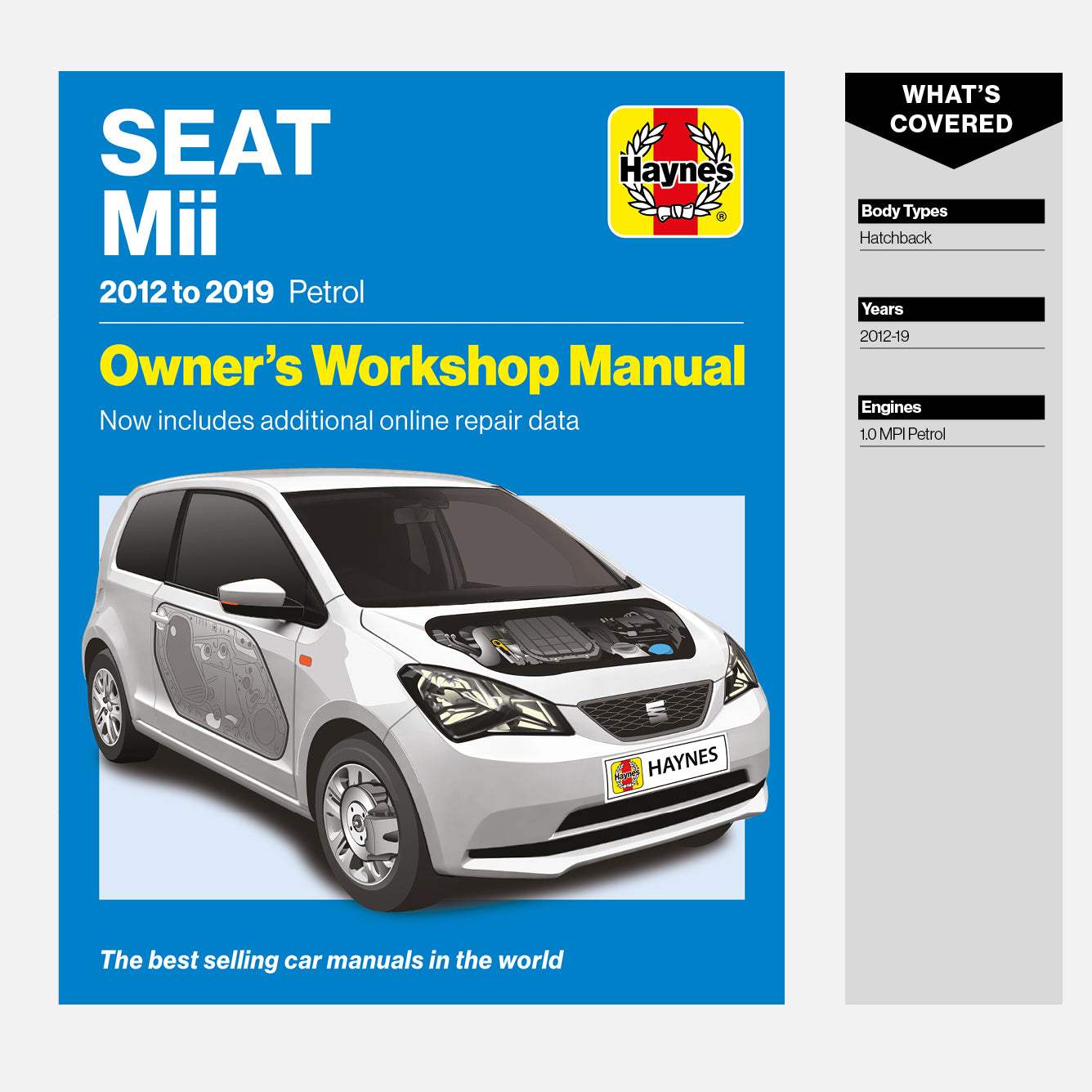 Seat Mii Haynes Manual Front Cover