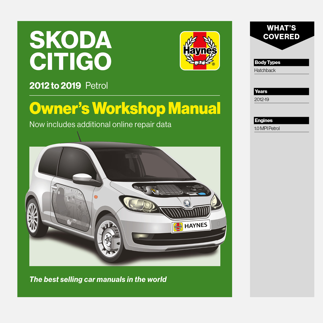 Skoda Citigo Haynes Manual Cover