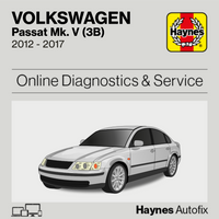 Volkswagen Passat Mk5 (3B) 2012 to 2017 Haynes Online Diagnostics & Service Guide