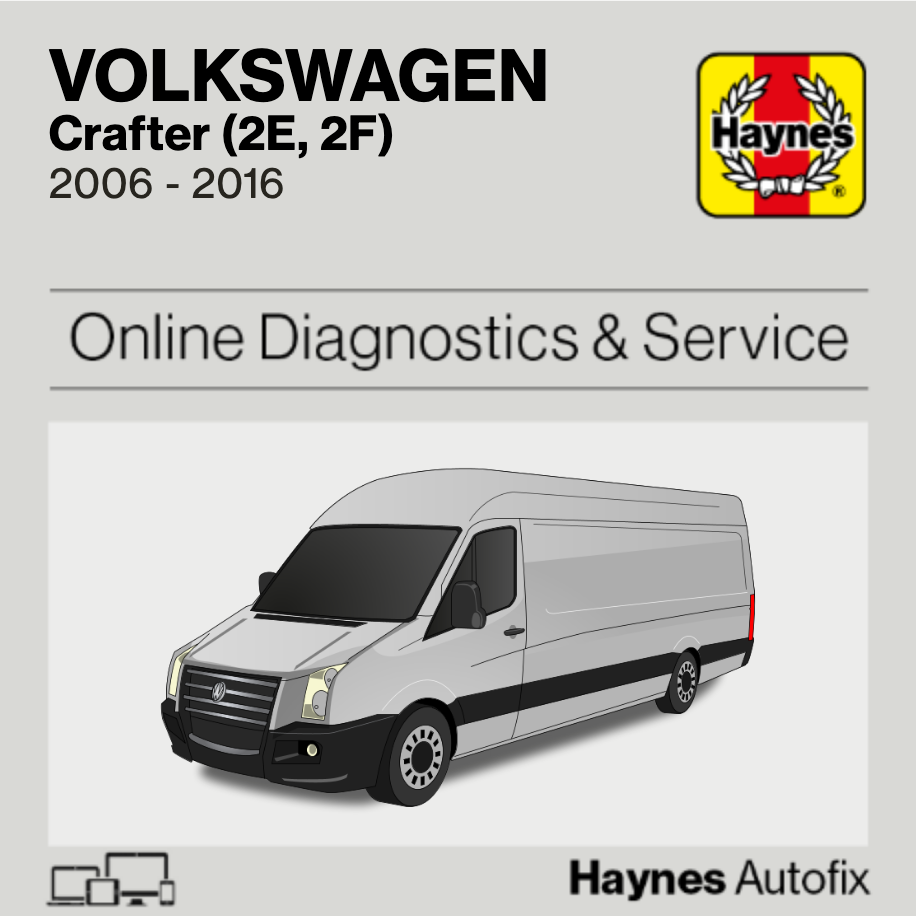 Volkswagen Crafter (2E, 2F) 2006 to 2016 Haynes Online Diagnostics & Service Guide