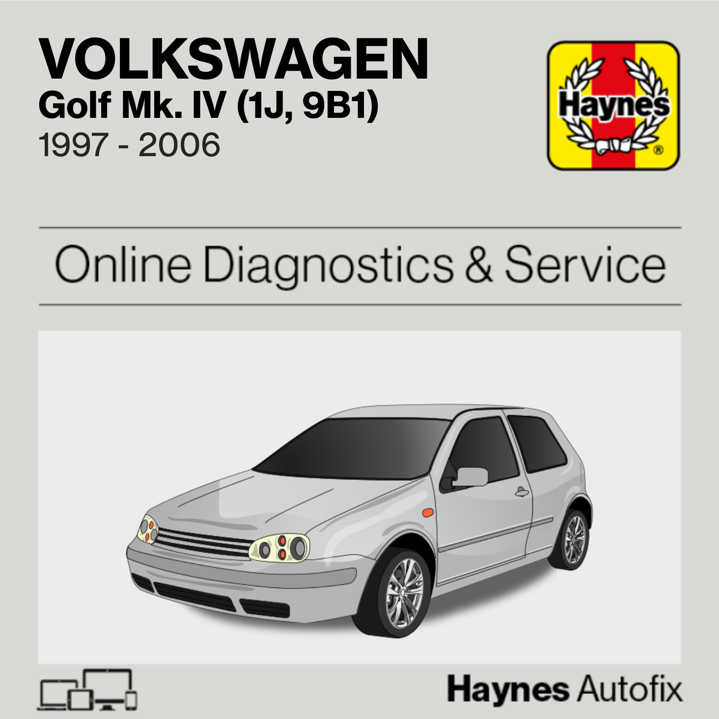 Volkswagen Golf MkIV (1J, 9B1) 1997 to 2006 Haynes Online Diagnostics & Service Guide