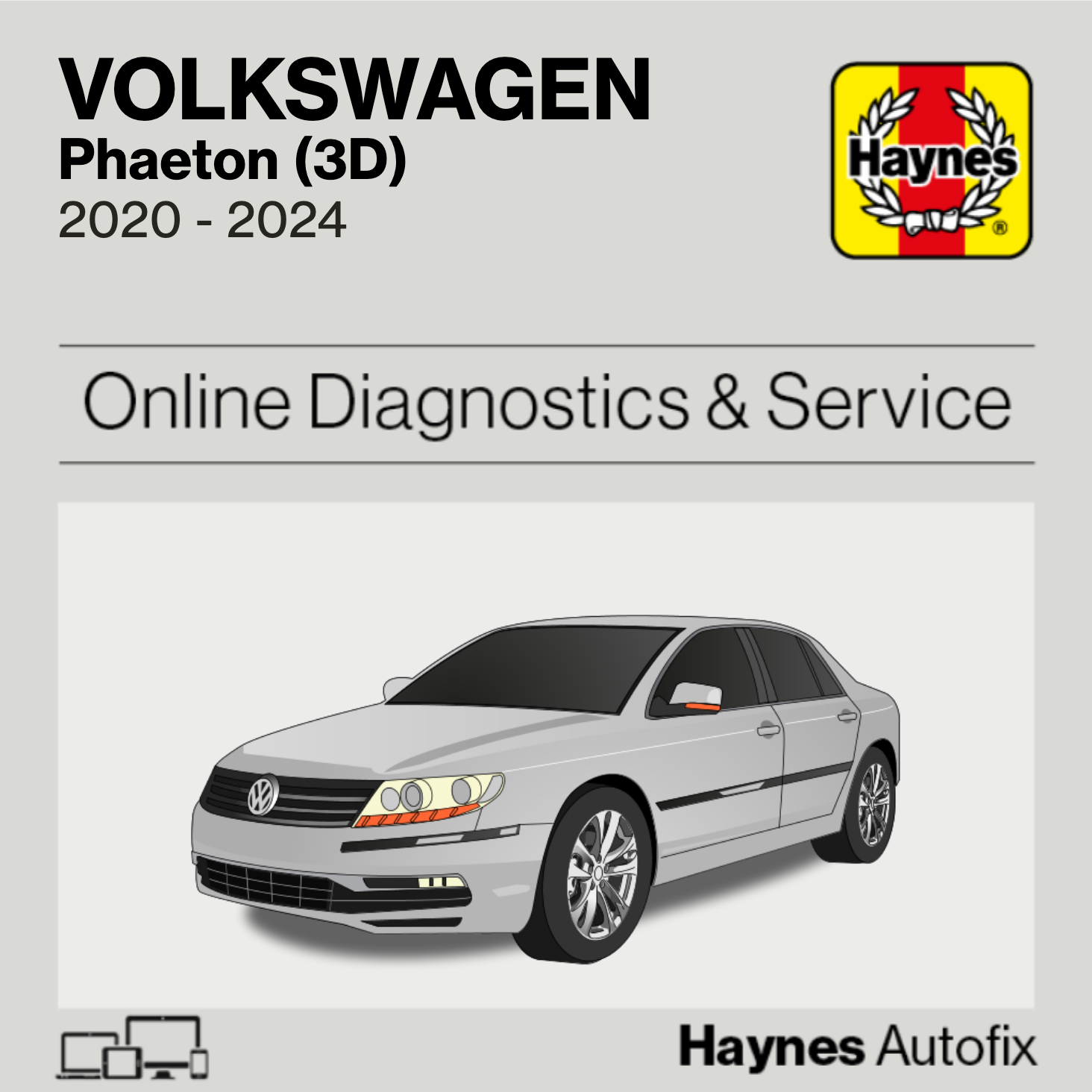 Volkswagen Phaeton (3D) 2020 to 2024 Haynes Online Diagnostics & Service Guide