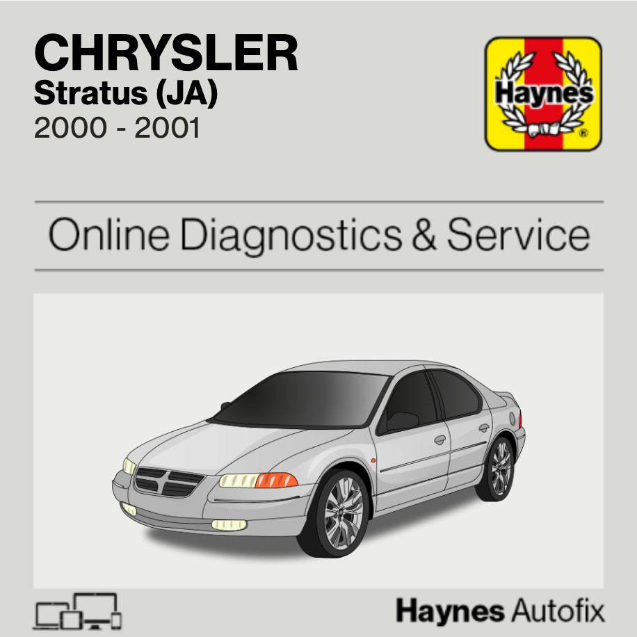 Chrysler Stratus (JA) 2000 to 2001 Haynes Online Diagnostics & Service Guide