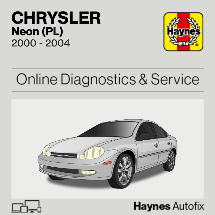 Chrysler Neon (PL) 2000 to 2004 Haynes Online Diagnostics & Service Guide