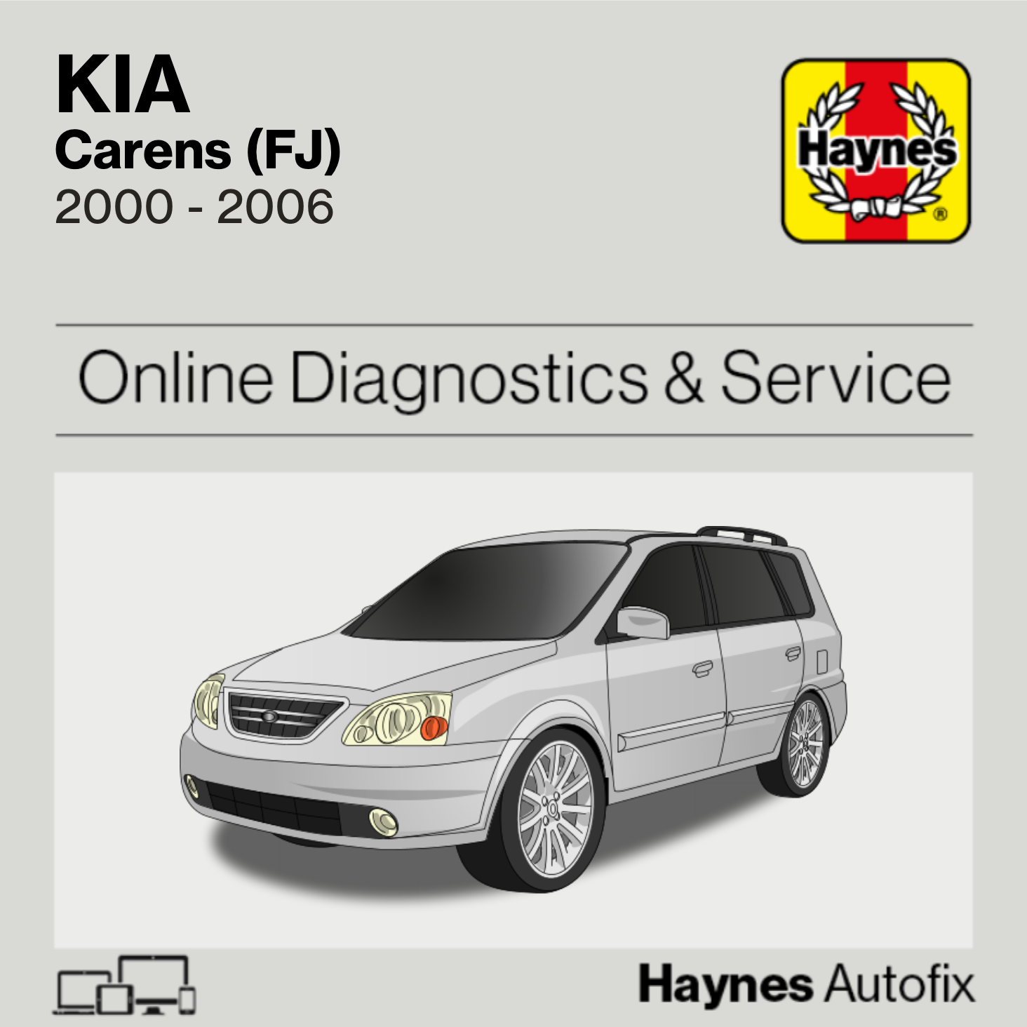 Kia Carens (FJ) 2000 to 2006 Haynes Online Diagnostics & Service Guide