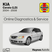 Kia Cerato (LD) 2004 to 2009 Haynes Online Diagnostics & Service Guide