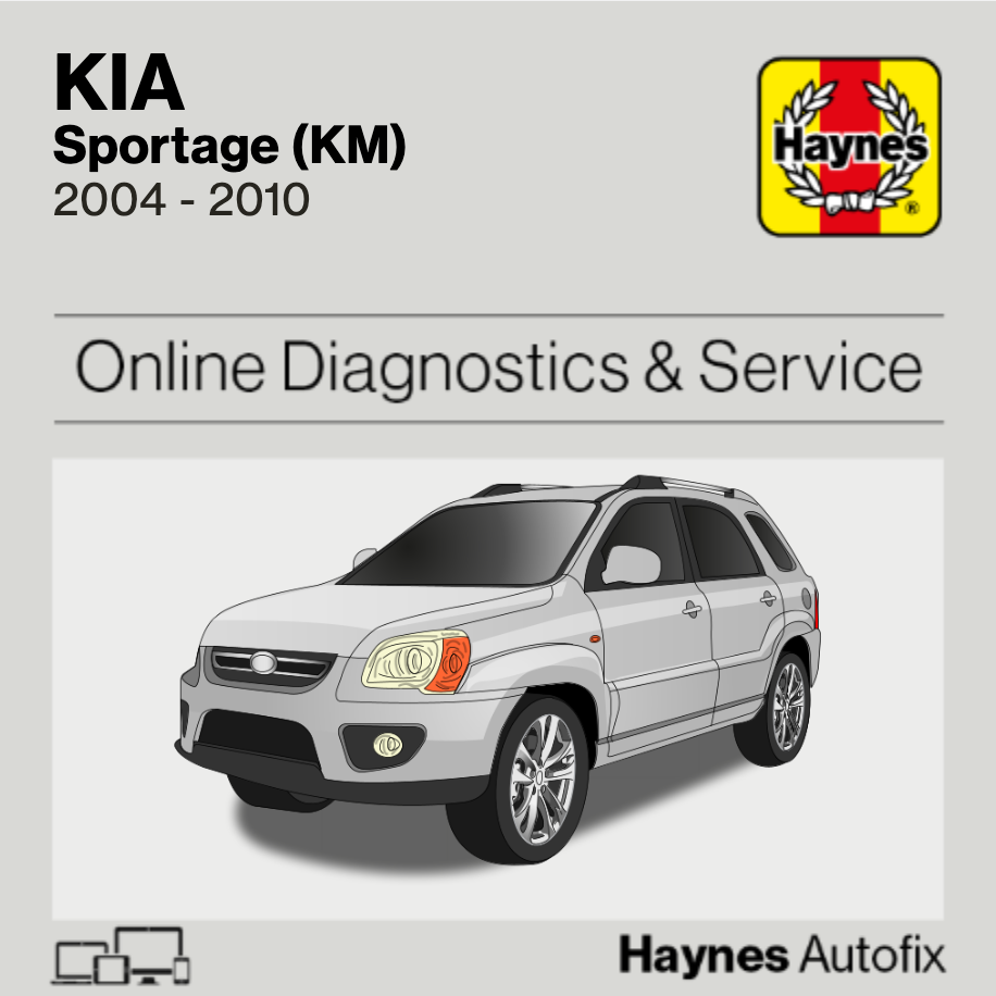 Kia Sportage (KM) 2004 to 2010 Haynes Online Diagnostics & Service Guide