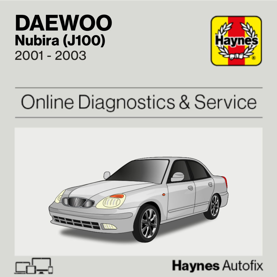 Daewoo Nubira (J100) 2001 to 2003 Haynes Online Diagnostics & Service Guide