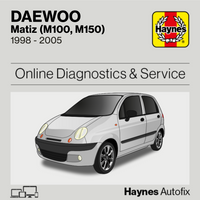 Daewoo Matiz (M100, M150) 1998 to 2005 Haynes Online Diagnostics & Service Guide
