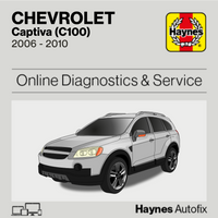 Chevrolet Captiva (C100) 2006 to 2010 Haynes Online Diagnostics & Service Guide