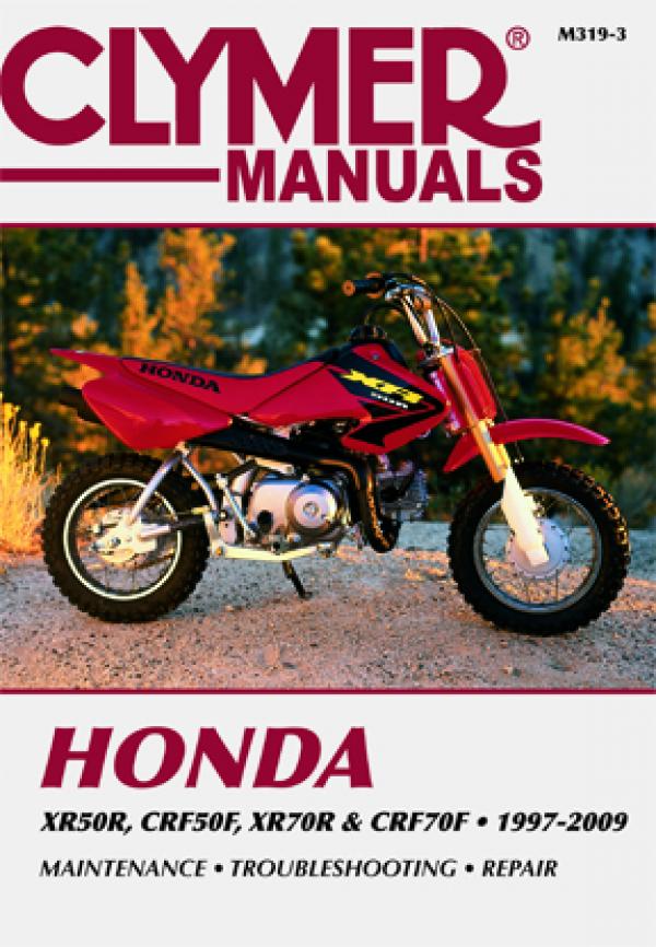 Honda XR/CRF 70 & XR/CRF70 Series Motorcycle (1997-2009) Service Repair Manual