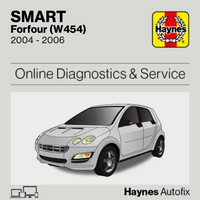 Smart Forfour (W454) 2004 to 2006 Haynes Online Diagnostics & Service Guide